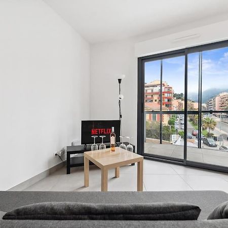 Le Cap Riviera - Centre- Parking Prive - Climatisation Appartement Menton Buitenkant foto