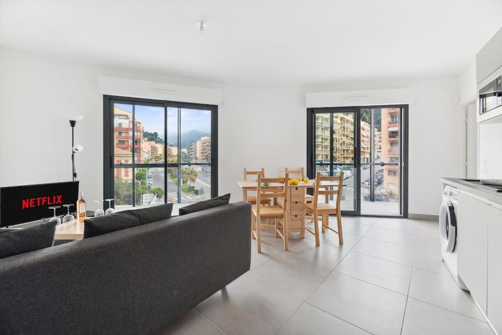 Le Cap Riviera - Centre- Parking Prive - Climatisation Appartement Menton Buitenkant foto
